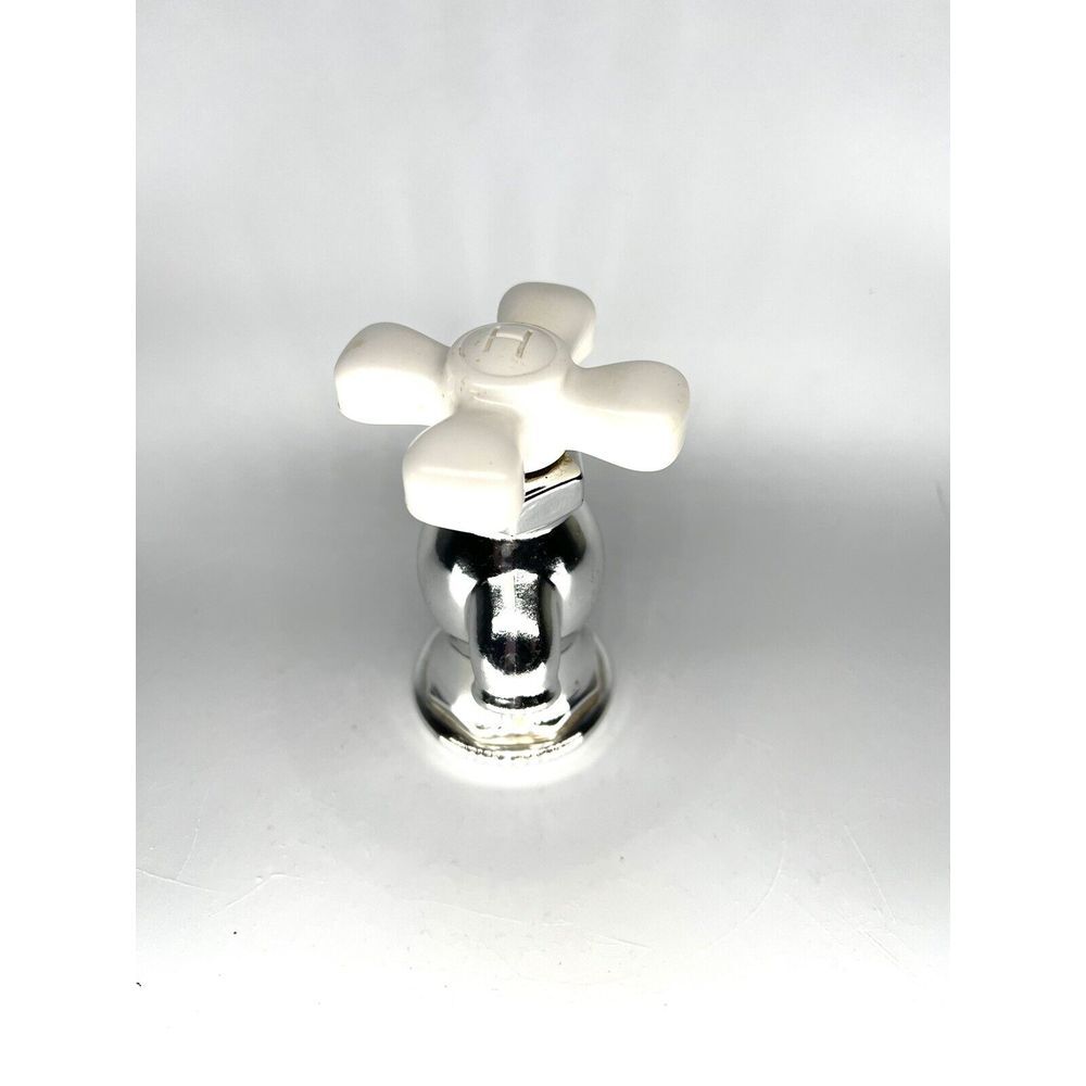 Avon Body Wash Dispenser - White and Silver